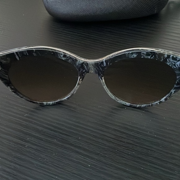 Balenciaga Marbled Cat Eye Sunglasses with case main image 8